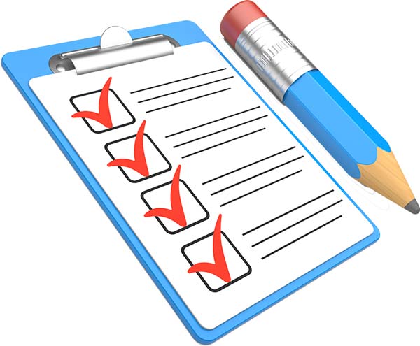 Check-list check list clip art