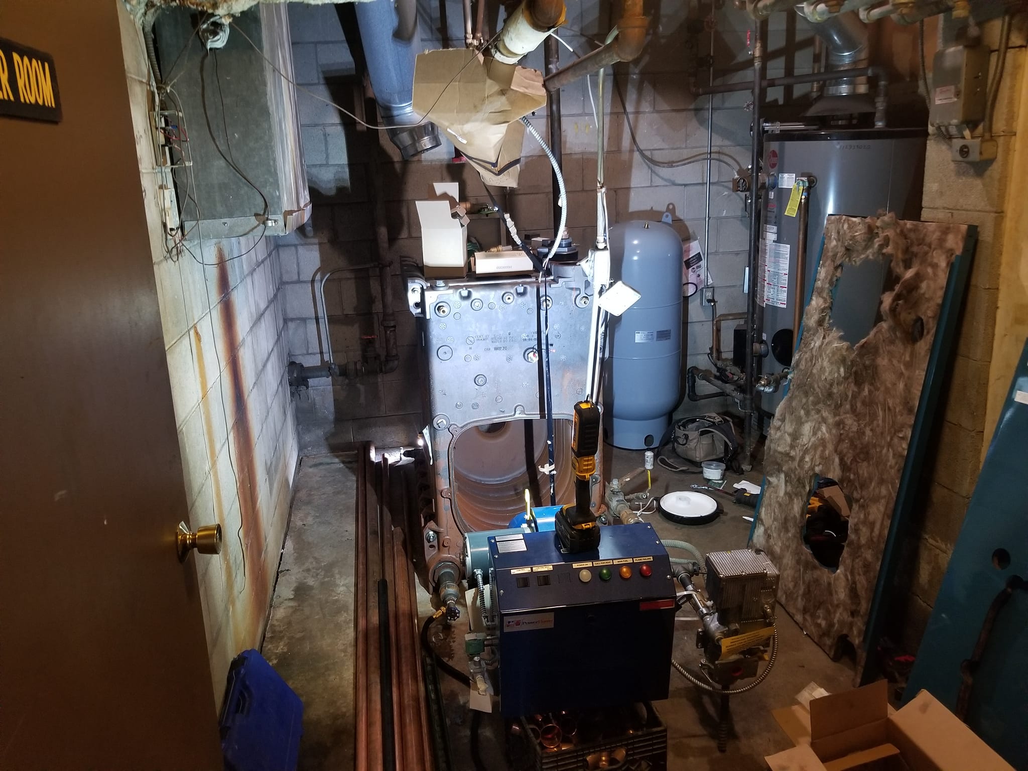 H New boiler install new boiler